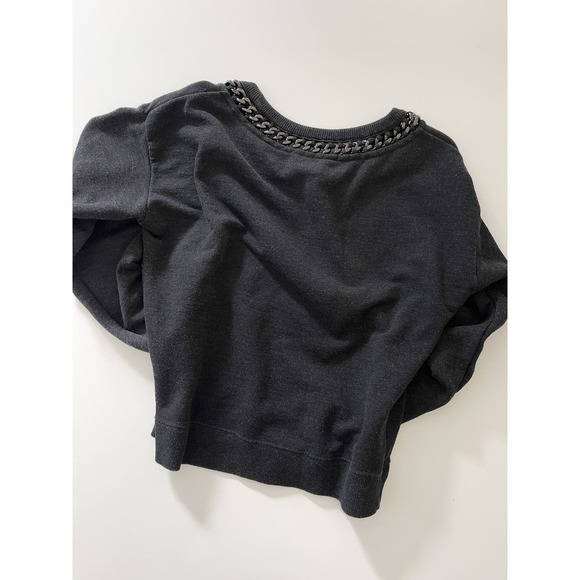 ALLSAINTS Ita Chain Sweater in‎ Gray Size 0 - Picture 7 of 8